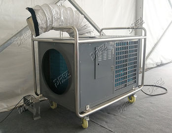중국 작은 수평한 휴대용 천막 에어 컨디셔너, 군 천막 반점 4 톤 AC 단위 협력 업체