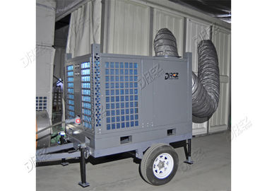 72.5kw 두 배 갑판 천막을 위한 트레일러에 의하여 거치되는 공기조화 옥외 냉각 장비