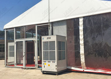 중국 R407c 상업적인 천막 냉난방 장치 36HP 33 톤 큰 냉각 수용량 협력 업체