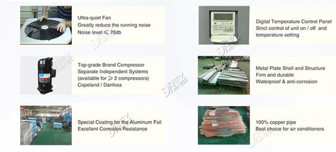 12.75KW 옥외 상업적인 사건을 위한 고전에 의하여 포장되는 천막 에어 컨디셔너