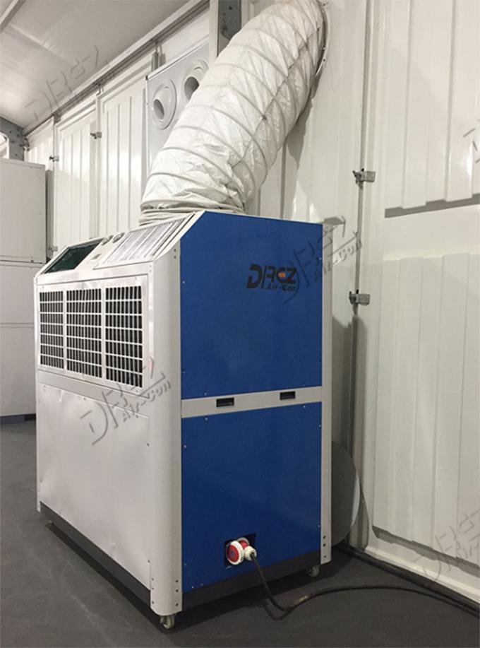 10 HP 29KW 휴대용 옥외 AC는, 냉각된 혼례 천막 휴대용 공기 단위를 포장했습니다